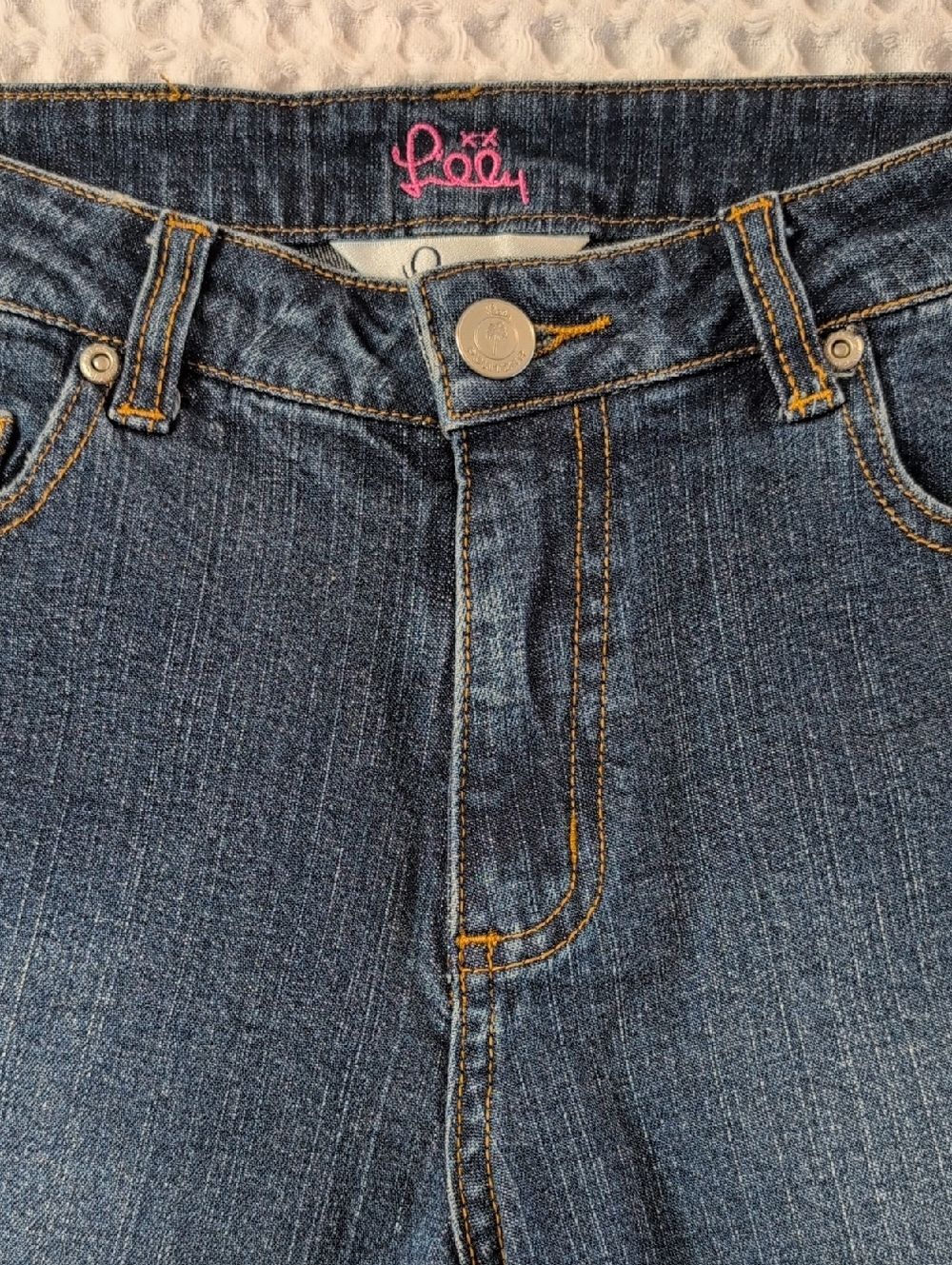 Lilly Pulitzer Vintage Y2K Cropped Jeans